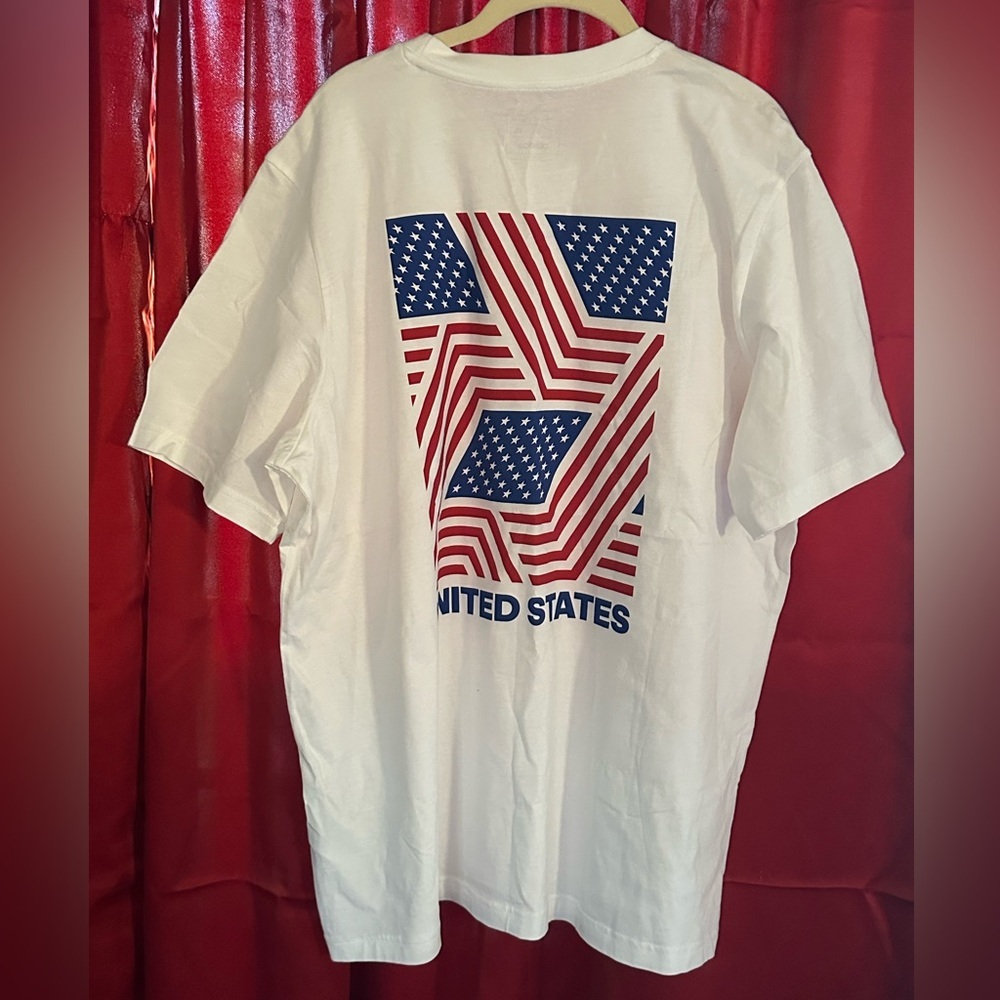 Adidas White USA Tee size XL NWT - Picture 3 of 3